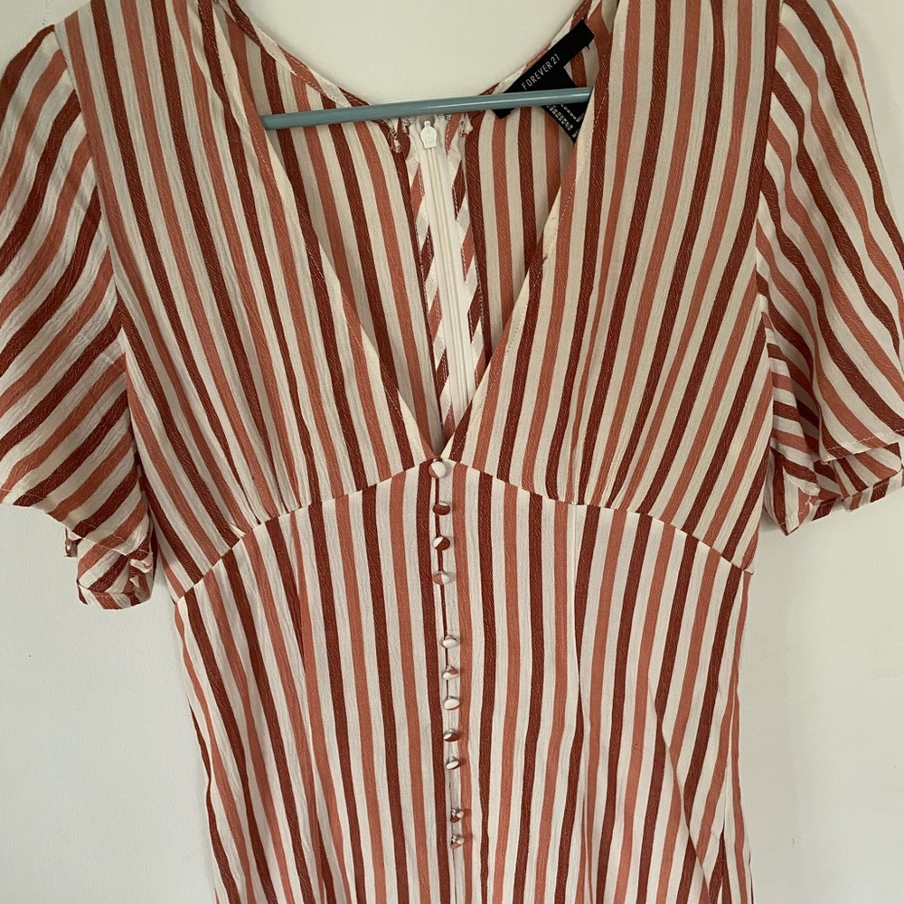 A cute striped romper